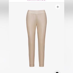 NWT!  Commando Woman’s Smocked Jogger size Medium color Sand